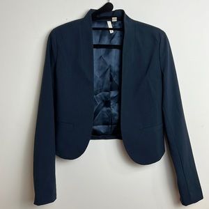 Frenchi tailored blazer, Navy Blue, size XS